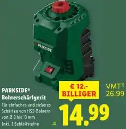 Lidl PARKSIDE® Bohrerschärfgerät Angebot
