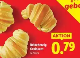 Lidl Briocheteig Croissant Angebot