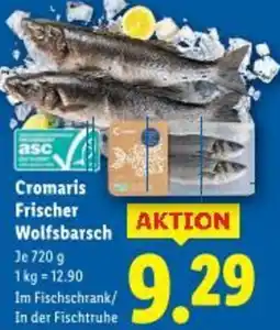 Lidl Cromaris Frischer Wolfsbarsch Angebot