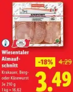 Lidl Wiesentaler Almauf- schnitt Angebot