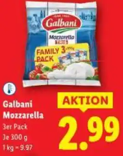 Lidl Galbani Mozzarella Angebot