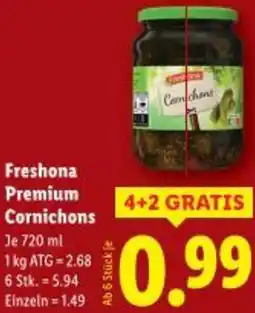Lidl Freshona Premium Cornichons Angebot