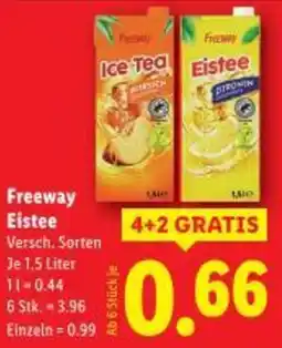 Lidl Freeway Eistee Angebot