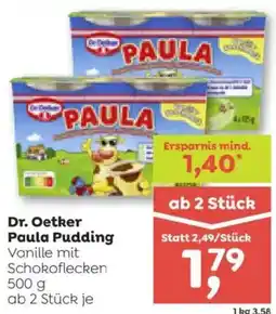 ADEG Dr. Oetker Paula Pudding Angebot
