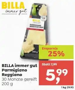 ADEG BILLA immer gut Parmigiano Reggiano Angebot
