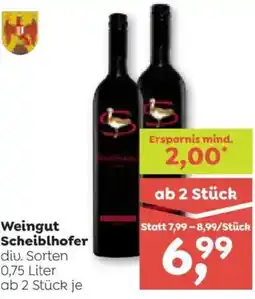 ADEG Weingut Weingut Scheiblhofer diu. Sorten Angebot