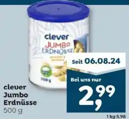 ADEG clever Jumbo Erdnüsse Angebot