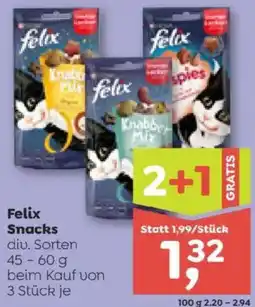 ADEG Felix Snacks Angebot