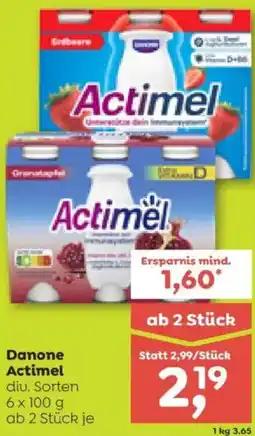 ADEG Danone Actimel Angebot