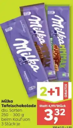 ADEG Milka Tafelschokolade Angebot