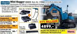 Norma scheppach Mini-Bagger Angebot