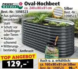 Norma Power Garden Oval-Hochbeet Angebot