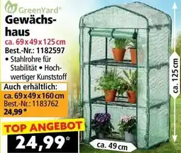 Norma GreenYard® Gewächshaus Angebot