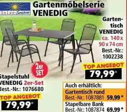 Norma Gartentisch VENEDIG Angebot