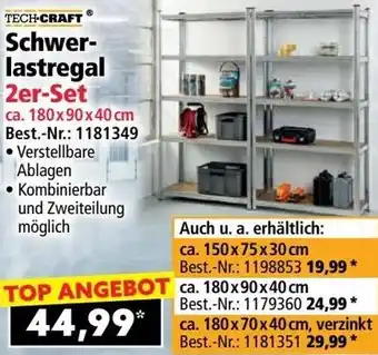 Norma TECH-CRAFT Schwer- lastregal Angebot
