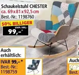Norma Schaukelstuhl CHESTER Angebot