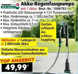 Norma Akku-Regenfasspumpe Angebot