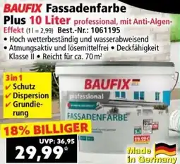 Norma BAUFIX Fassadenfarbe Plus Angebot