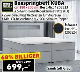 Norma MOBEL PUNKT Boxspringbett KUBA Angebot