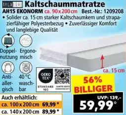 Norma ARGAROME Kaltschaummatratze Angebot