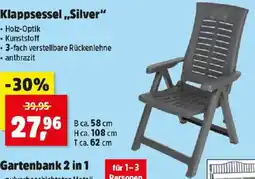 Thomas Philipps Klappsessel,,Silver Angebot