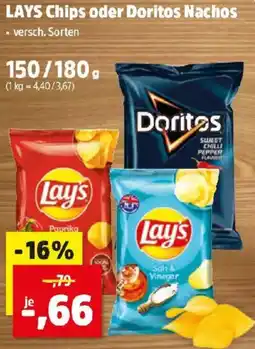 Thomas Philipps LAYS Chips oder Doritos Nachos Angebot