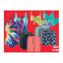 Maximarkt Damen- und Herren-Bademode verschiedene Farben und Designs Maximarkt Angebot