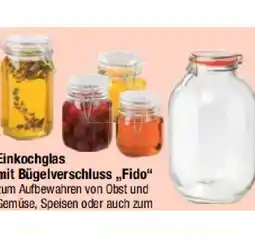 Maximarkt Einkochglas mit Bügelverschluss „Fido“ 0,5 Liter Maximarkt Angebot