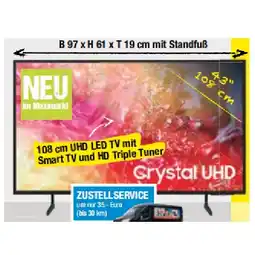 Maximarkt LED TV UE 43DU7170 UHD Maximarkt Angebot