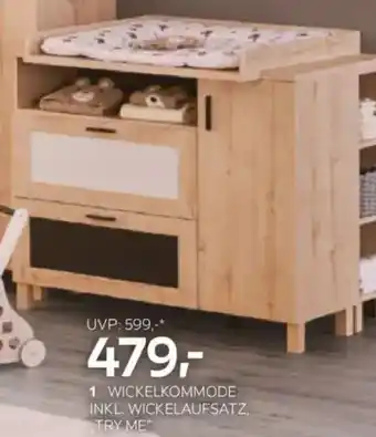 XXXLutz wickelkommode inkl. wickelaufsatz, try me Angebot