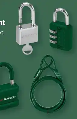 Lidl Parkside Schloss-Kabel-Sortiment Angebot
