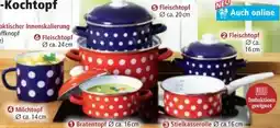 Norma Casa Royale Emaille-Kochtopf Sortiment Dots Angebot