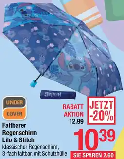 Maximarkt Faltbarer Regenschirm Lilo & Stitch Angebot