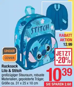 Maximarkt Rucksack Lilo & Stitch Angebot