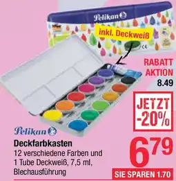 Maximarkt Pelikan Deckfarbkasten Angebot