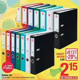Maximarkt Ordner A4 Angebot