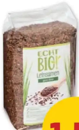 PENNY Echt Bio Leinsamen Angebot