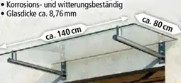 Norma Better Home Edelstahl-Vordach Angebot