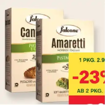 MPreis Falcone Cantuccini oder Amaretti Pistazie MPREIS Angebot