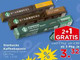 Unimarkt Starbucks Kaffeekapseln Angebot