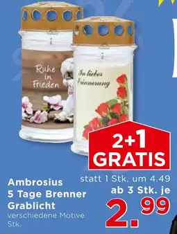 Unimarkt Ambrosius 5 Tage Brenner Grablicht Angebot