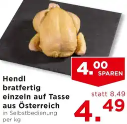Unimarkt Hendl bratfertig einzeln auf Tasse aus Österreich Angebot