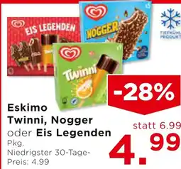 Unimarkt Eskimo Twinni Nogger oder Eis Legenden Angebot