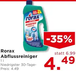 Unimarkt Rorax Abflussreiniger Angebot