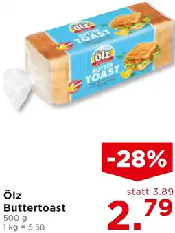 Unimarkt Ölz Buttertoast Angebot