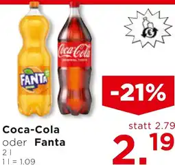 Unimarkt Coca-Cola oder Fanta Angebot