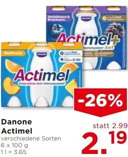 Unimarkt Danone Actimel Angebot