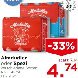 Unimarkt Almdudler oder Spezi Angebot