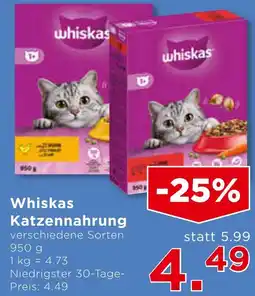 Unimarkt Whiskas Katzennahrung Angebot