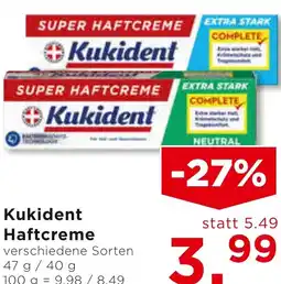 Unimarkt Kukident Haftcreme Angebot